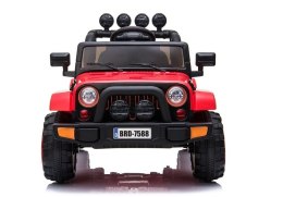 AUTO NA AKUMULATOR JEEP BRD-7588 CZERWONY 4X4