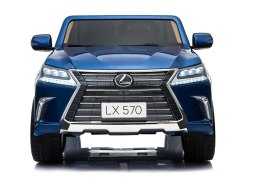 AUTO NA AKUMULATOR LEXUS DK-LX570 NIEBIESKI LAKIEROWANY