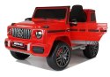 AUTO NA AKUMULATOR MERCEDES G63 CZERWONY