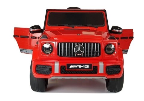 AUTO NA AKUMULATOR MERCEDES G63 CZERWONY AUTO NA AKUMULATOR MERCEDES G63 CZERWONY