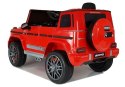 AUTO NA AKUMULATOR MERCEDES G63 CZERWONY
