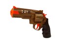 RUCHOMY DINOZAUR TYRANOZAUR PARA WODNA PISTOLET DŹWIĘK ŚWIATŁA ŻÓŁTY