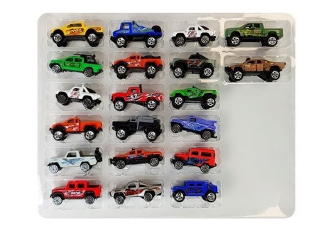 ZESTAW AUTA TERENOWE JEEP RESORAKI RÓŻNE KOLORY 20 SZTUK ZESTAW AUTA TERENOWE JEEP RESORAKI RÓŻNE KOLORY 20 SZTUK