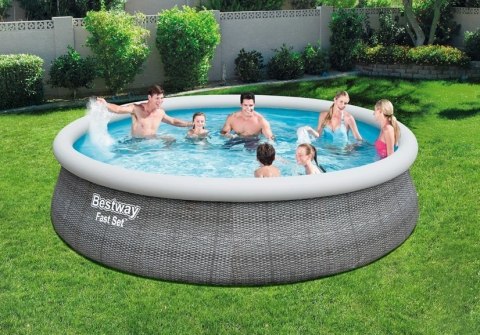 BASEN OGRODOWY ROZPOROWY 457 X 107 CM BESTWAY 57372 BASEN OGRODOWY ROZPOROWY 457 X 107 CM BESTWAY 57372