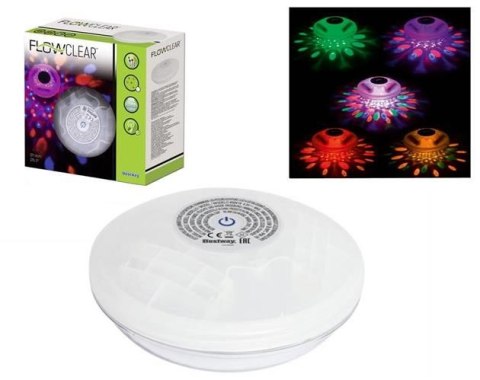 LAMPA BASENOWA OŚWIETLENIE LED NA BATERIE BESTWAY 58419 LAMPA BASENOWA OŚWIETLENIE LED NA BATERIE BESTWAY 58419
