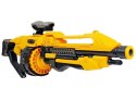 PISTOLET NA BATERIE PIANKOWE NABOJE 82 CM OBROTOWY MAGAZYNEK ŻÓŁTY