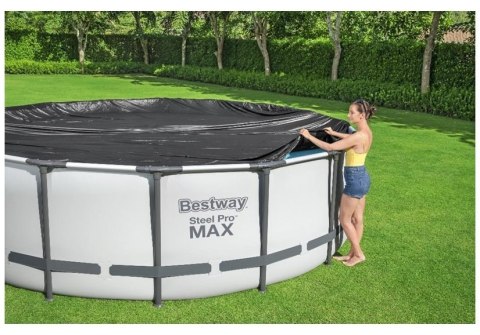 POKRYWA DO BASENU STELAŻOWEGO 457 CM BESTWAY 58038 POKRYWA DO BASENU STELAŻOWEGO 457 CM BESTWAY 58038