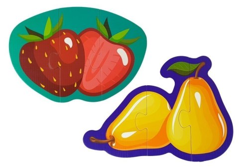 PUZZLE EDUKACYJNE DLA NIEMOWLĄT OWOCE 5 CZĘŚCI 40 ELEMENTÓW PUZZLE EDUKACYJNE DLA NIEMOWLĄT OWOCE 5 CZĘŚCI 40 ELEMENTÓW
