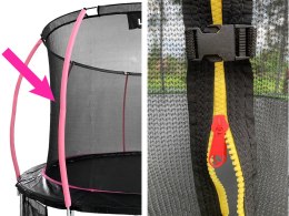SIATKA WEWNĘTRZNA DO TRAMPOLINY SPORT MAX 14FT RÓŻOWA