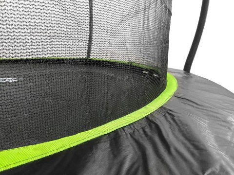 TRAMPOLINA LEAN SPORT MAX 8FT CZARNO-ZIELONA TRAMPOLINA LEAN SPORT MAX 8FT CZARNO-ZIELONA