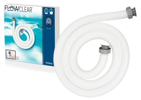 WĄŻ RURKA DO POMPY 38 MM 3 M - BESTWAY 58368 WĄŻ RURKA DO POMPY 38 MM 3 M - BESTWAY 58368