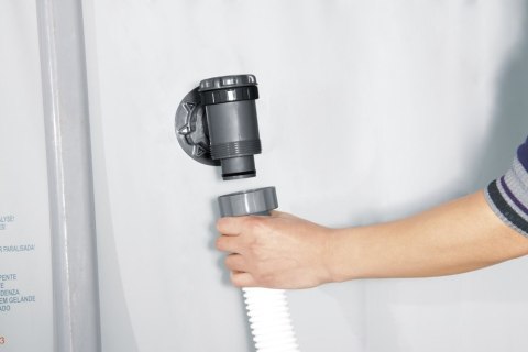 WĄŻ RURKA DO POMPY 38 MM 3 M - BESTWAY 58368 WĄŻ RURKA DO POMPY 38 MM 3 M - BESTWAY 58368
