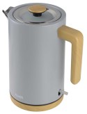 CZAJNIK ELEKTRYCZNY HUSLA 1,5L SZARY 73904