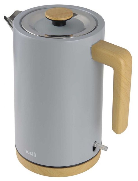 CZAJNIK ELEKTRYCZNY HUSLA 1,5L SZARY 73904 CZAJNIK ELEKTRYCZNY HUSLA 1,5L SZARY 73904