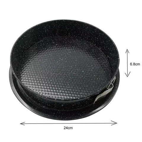 FORMA TORTOWNICA MARMURKOWA 24CM KINGHOFF KH-1782 FORMA TORTOWNICA MARMURKOWA 24CM KINGHOFF KH-1782