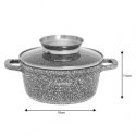 GARNEK MARMURKOWY 1,3L 16CM KLAUSBERG KB-7519