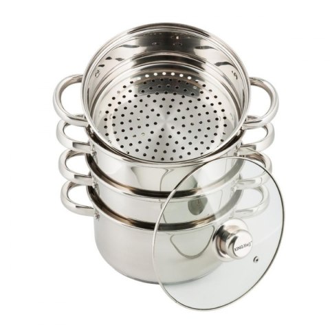 GARNEK NA PARĘ KINGHOFF 5 ELEM. 18CM KH-3317 GARNEK NA PARĘ KINGHOFF 5 ELEM. 18CM KH-3317