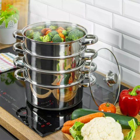 GARNEK NA PARĘ KINGHOFF 5 ELEM. 20CM KH-3322 GARNEK NA PARĘ KINGHOFF 5 ELEM. 20CM KH-3322