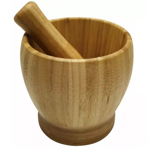 KUCHENNY MOŹDZIERZ BAMBUSOWY 11CM KINGHOFF KH-1617 KUCHENNY MOŹDZIERZ BAMBUSOWY 11CM KINGHOFF KH-1617