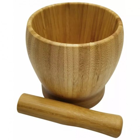 KUCHENNY MOŹDZIERZ BAMBUSOWY 11CM KINGHOFF KH-1617 KUCHENNY MOŹDZIERZ BAMBUSOWY 11CM KINGHOFF KH-1617