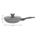 PATELNIA GRANITOWA 24CM KLAUSBERG KB-7316 POKRYWA