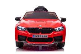 AUTO NA AKUMULATOR BMW M5 CZERWONE LAKIEROWANE