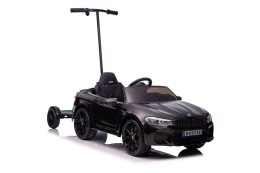 AUTO NA AKUMULATOR BMW M5 Z PLATFORMĄ DLA RODZICA CZARNE LAKIEROWANE