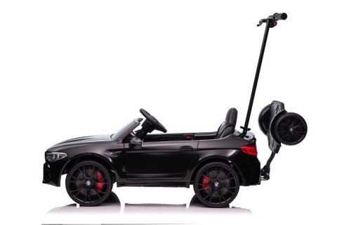 AUTO NA AKUMULATOR BMW M5 Z PLATFORMĄ DLA RODZICA CZARNE LAKIEROWANE AUTO NA AKUMULATOR BMW M5 Z PLATFORMĄ DLA RODZICA CZARNE LAKIEROWANE