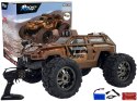 AUTO RAJDOWE OFF-ROAD ZDALNIE STEROWANE BRĄZOWA 2.4G 1:18 35 KM/H KONTROLA PRĘDKOŚCI