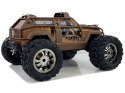 AUTO RAJDOWE OFF-ROAD ZDALNIE STEROWANE BRĄZOWA 2.4G 1:18 35 KM/H KONTROLA PRĘDKOŚCI