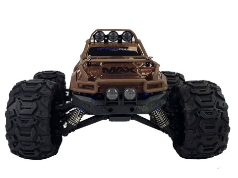 AUTO RAJDOWE OFF-ROAD ZDALNIE STEROWANE BRĄZOWA 2.4G 1:18 35 KM/H KONTROLA PRĘDKOŚCI AUTO RAJDOWE OFF-ROAD ZDALNIE STEROWANE BRĄZOWA 2.4G 1:18 35 KM/H KONTROLA PRĘDKOŚCI