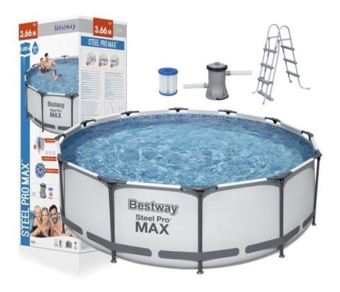 BASEN OGRODOWY STELAŻOWY 366 X 100 CM BESTWAY 56418 BASEN OGRODOWY STELAŻOWY 366 X 100 CM BESTWAY 56418