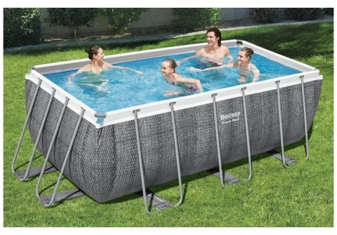 BASEN STELAŻOWY OGRODOWY 412 X 201 X 122CM BESTWAY 56722 BASEN STELAŻOWY OGRODOWY 412 X 201 X 122CM BESTWAY 56722