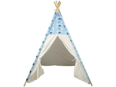 DOMEK NAMIOT DLA DZIECI TIPI INDIAŃSKI CHMURKI WODOODPORNY OGRÓD DOMEK NAMIOT DLA DZIECI TIPI INDIAŃSKI CHMURKI WODOODPORNY OGRÓD