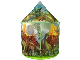 DOMEK NAMIOT DLA DZIECI DINOZAURY OGRÓD ZIELONY