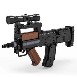 KARABIN PISTOLET GROZA KLOCKI 1504 ELEMENTÓW CADA 10 POCISKÓW