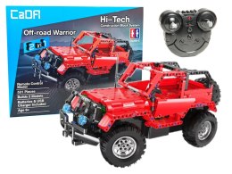 KLOCKI KONSTRUKCYJNE JEEP ZDALNIE STEROWANY CADA 2.4G 531 ELEMENTÓW