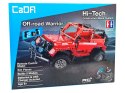 KLOCKI KONSTRUKCYJNE JEEP ZDALNIE STEROWANY CADA 2.4G 531 ELEMENTÓW