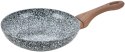 PATELNIA GRANITOWA 28CM GRANIT WOOD KINGHOFF KH-1029