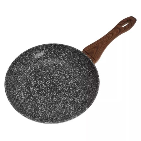 PATELNIA GRANITOWA 28CM GRANIT WOOD KINGHOFF KH-1029 PATELNIA GRANITOWA 28CM GRANIT WOOD KINGHOFF KH-1029