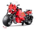 ZESTAW KLOCKÓW CADA MOTOCYKL ZDALNIE STEROWANY 2.4G 484 ELEMENTY