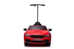 AUTO NA AKUMULATOR BMW M5 Z PLATFORMĄ DLA RODZICA CZERWONE LAKIEROWANE