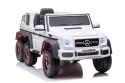 AUTO NA AKUMULATOR MERCEDES BENZ G63 6X6 BIAŁY