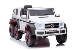 AUTO NA AKUMULATOR MERCEDES BENZ G63 6X6 BIAŁY