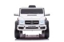 AUTO NA AKUMULATOR MERCEDES BENZ G63 6X6 BIAŁY