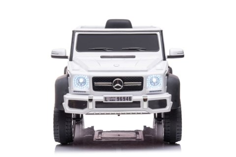 AUTO NA AKUMULATOR MERCEDES BENZ G63 6X6 BIAŁY AUTO NA AKUMULATOR MERCEDES BENZ G63 6X6 BIAŁY