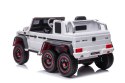 AUTO NA AKUMULATOR MERCEDES BENZ G63 6X6 BIAŁY