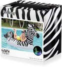 DMUCHANY MATERAC ZEBRA LED 254 X 142 CM BESTWAY 41406