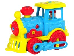 LOKOMOTYWA KLOCKI DO ROZKRĘCANIA DIY 48 ELEMENTÓW 84842