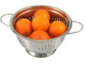 STALOWY DURSZLAK GŁĘBOKI 28CM KINGHOFF KH-1238